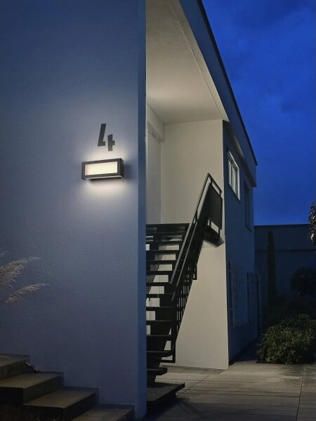 Osram - Venkovní nástěnné svítidlo ENDURA STYLE LED/10W/230V IP54 antracit