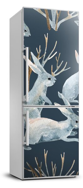 Nálepka fototapeta lednička Králíci FridgeStick-70x190-f-121202554