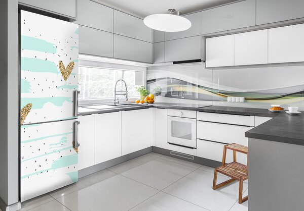 Nálepka fototapeta lednička Srdce a skvrny FridgeStick-70x190-f-121200492