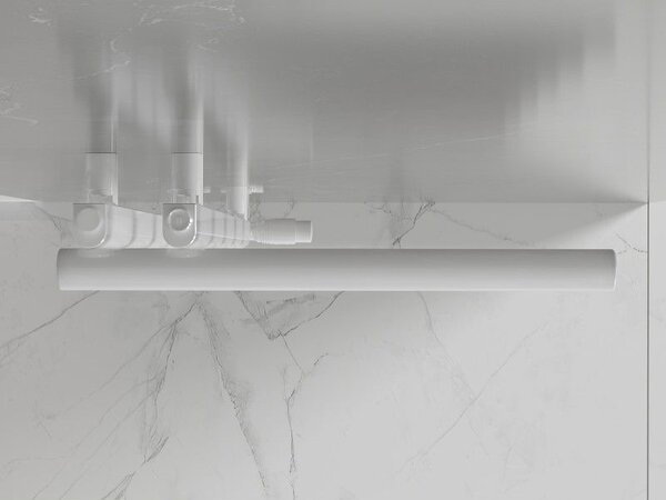 Mexen Jukon dekorativní koupelnový radiátor 988 x 500 mm, 461 W, bílý - W116-0988-500-00-20