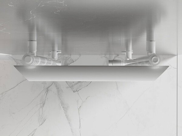 Mexen Akan koupelnový radiátor 1080 x 500 mm, 784 W, bílý - W121-1080-500-00-20