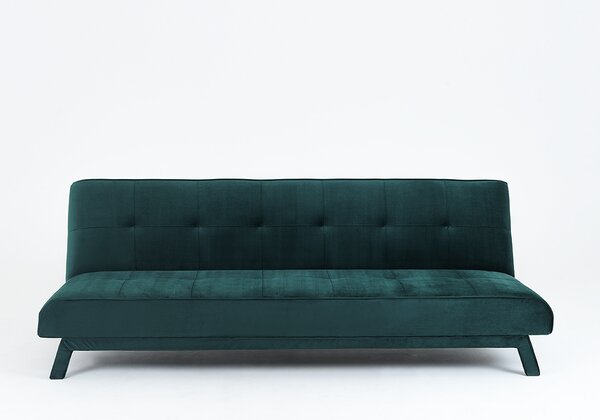 Nordic Design Sametová rozkládací pohovka Modena 210 cm