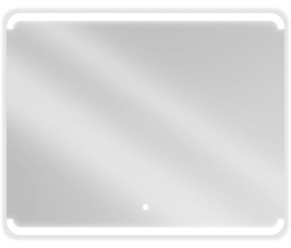 Mexen Nida osvětlené koupelnové zrcadlo 100 x 80 cm, LED 6000K, proti zamlžení - 9806-100-080-611-00