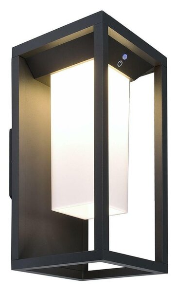 Deko-Light nástěnné přisazené svítidlo Samas Solar 3,7V DC 2,20 W 3000 K 130 lm 154 mm tmavě šedá 731122