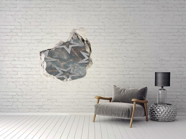 Díra 3D fototapeta nálepka Kamenné hvězdy nd-p-59935790