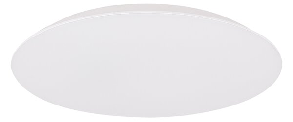 CLX Stropní LED koupelnové osvětlení SESSA AURUNCA, 18W, denní bílá, 28cm, kulaté, bílé, IP44
