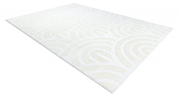 Dywany Łuszczów, Kusový koberec Mode 8629 cream, 80x150, bílá, kancelář