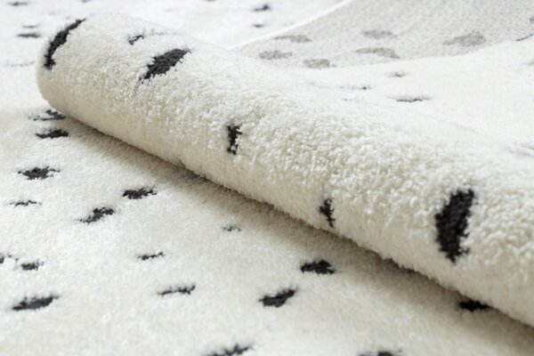 Dywany Łuszczów AKCE: 200x290 cm Kusový koberec Mode 8508 cream/black - 200x290 cm
