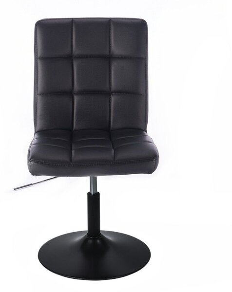 LuxuryForm DESIGN Židle TOLEDO na černém talíři - černá