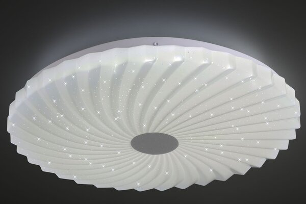 CLX Moderní přisazené LED osvětlení ROMUS, 60W, teplá bílá-studená bílá, 48,5cm, kulaté 14-75239