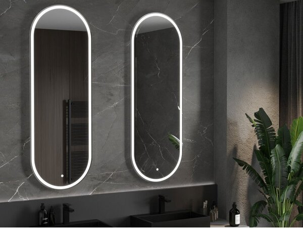 Mexen Bono zrcadlo do koupelny podsvícené 55 x 155 cm, LED 6000K, antifog - 9816-055-155-611-00