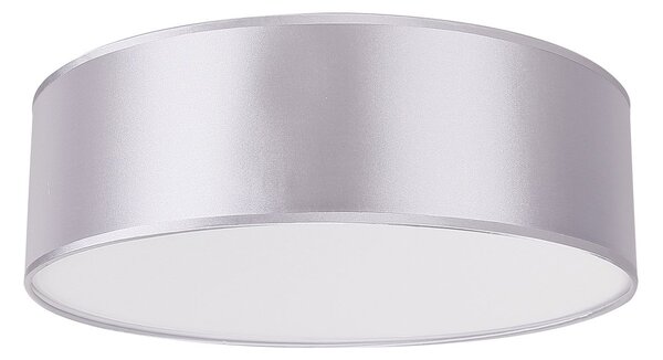 CLX Stropní přisazené osvětlení CORIGLIANO-ROSSANO, 3xE27, 40W, 40cm, kulaté, šedé 31-64684