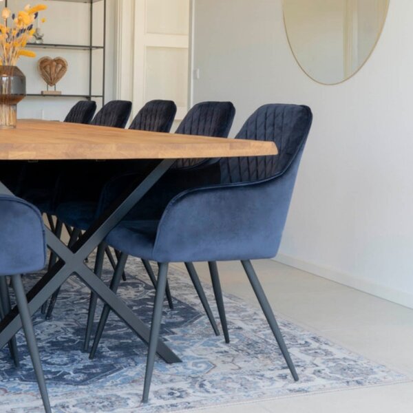 -25 % Dny MOMENTI– Nordic Living Dubový jídelní stůl Tolon 300 x 100 cm