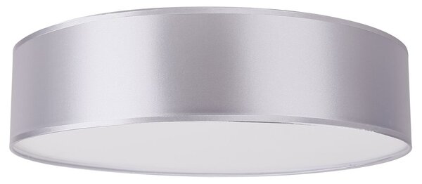 CLX Stropní přisazené osvětlení CORIGLIANO-ROSSANO, 3xE27, 40W, 50cm, kulaté, šedé 31-64707