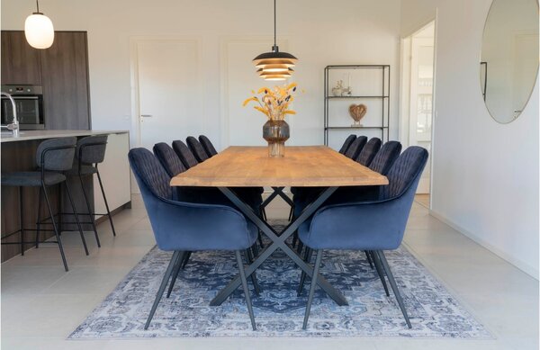 -25 % Dny MOMENTI– Nordic Living Dubový jídelní stůl Tolon 300 x 100 cm
