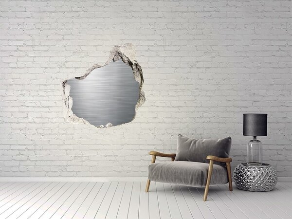 Díra 3D fototapeta nálepka Kovové pozadí nd-p-60987278