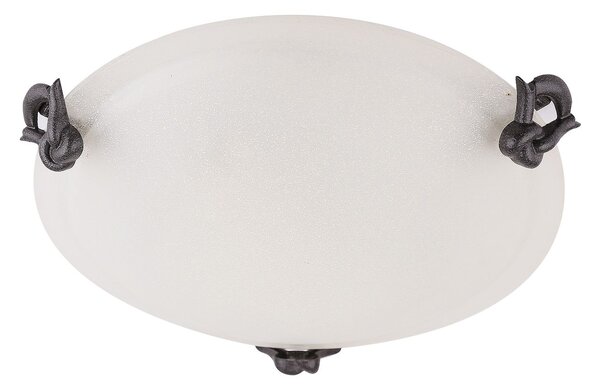 CLX Stropní osvětlení ORTONA, 1xE27, 60W, 32cm, kulaté SB-3837