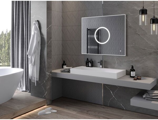 Mexen Koga zrcadlo koupelnové podsvícené 100 x 80 cm, LED 6000K, proti mlze - 9821-100-080-611-00