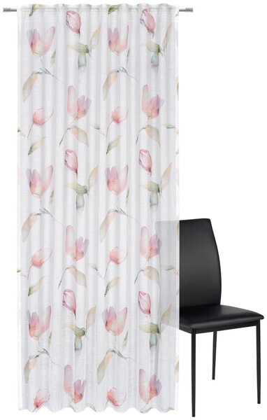 HOTOVÝ ZÁVĚS, poloprůhledné, 140/245 cm Esposa - Závěsy, Online Only
