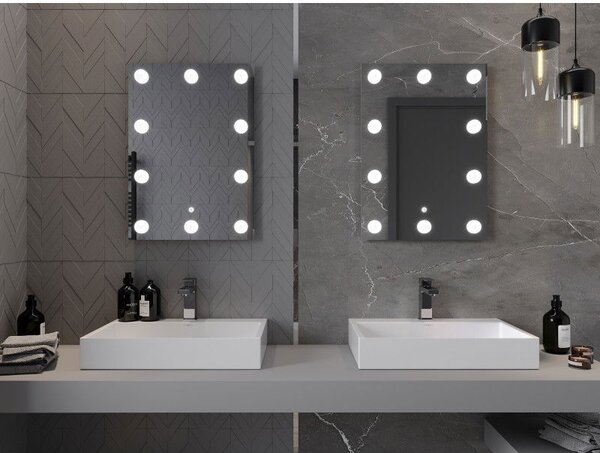 Mexen Dona koupelnové zrcadlo podsvícené 50 x 70 cm, LED 6000K, anti-pára - 9818-050-070-611-00