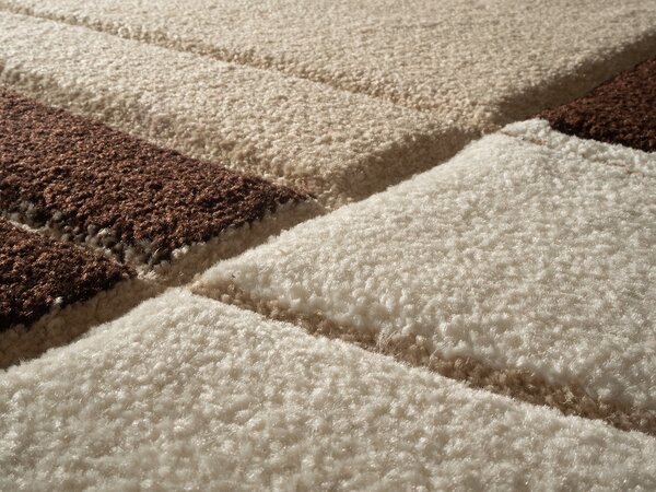 Spoltex, Kusový koberec Cascada Plus beige 6294, 160x230, béžová, chodba / předsíň