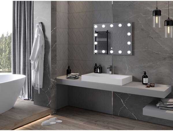 Mexen Dona koupelnové zrcadlo podsvícené 80 x 60 cm, LED 6000K, proti zamlžení - 9818-080-060-611-00