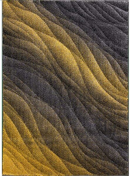 Vopi | Kusový koberec Warner 4206A žlutý - 60 x 110 cm