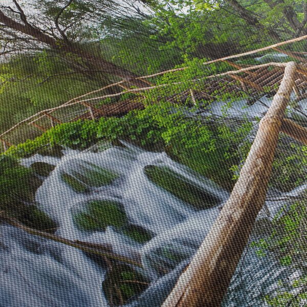 Obraz - Plitvická jezera (210x100 cm)