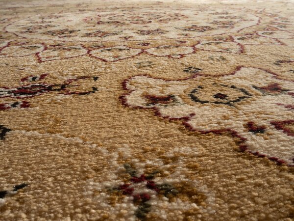 Spoltex, Kusový koberec Salyut beige 1566 A, 120x170, béžová, kancelář