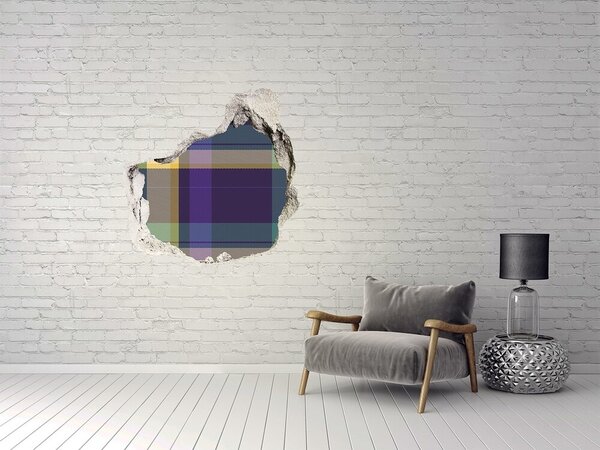 Díra 3D fototapeta nálepka Mříž textura nd-p-61555599