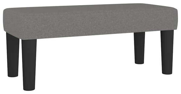 Box spring postel s matrací tmavě šedá 120x190 cm textil 3270342