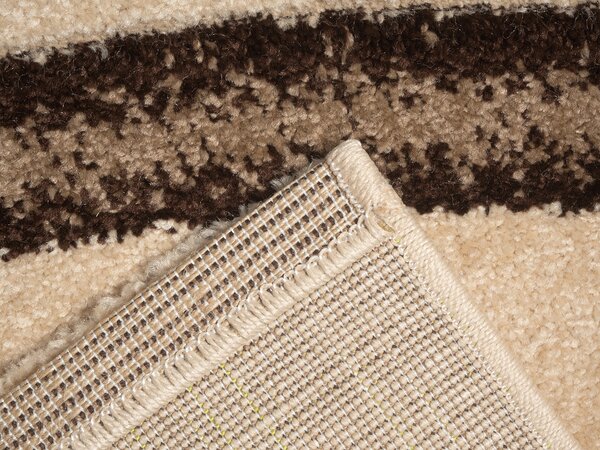 Spoltex, Kusový koberec Infinity New beige 6084, 80x150, béžová, obývací pokoj