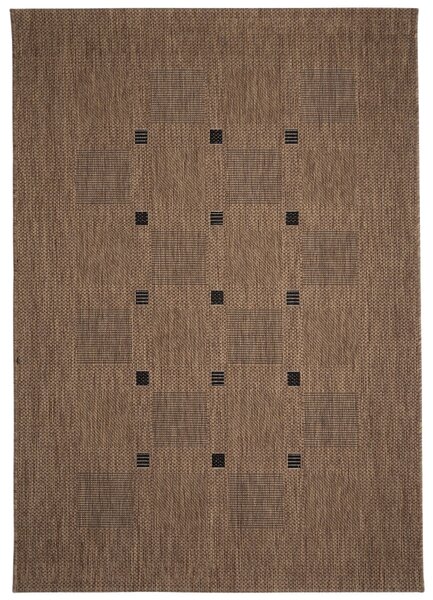 Devos koberce Kusový koberec FLOORLUX Coffee/Black 20079 - 80x150 cm