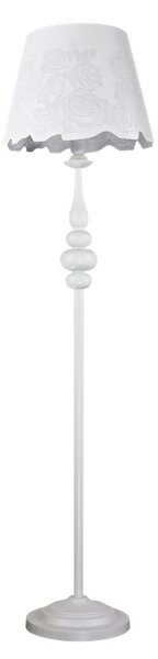 PLX Stojací lampa v provence stylu INDIANAPOLIS, 1xE27, 60W, bílá 310439