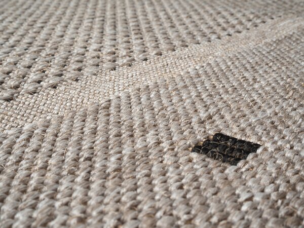 Devos Caby (DC Carpets), AKCE: Kusový koberec Floorlux 20329 Silver/Black – na ven i na doma, šedá, chodba / předsíň
