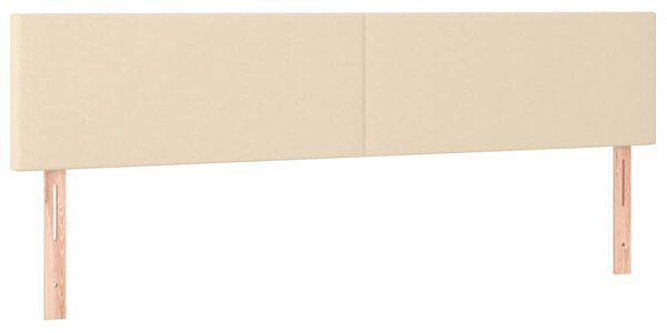 Box spring postel s matrací krémová 120x190 cm textil 3270395