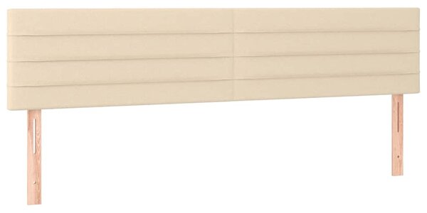 Box spring postel s matrací krémová 120x190 cm textil 3270416