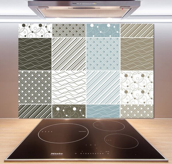 Panel do kuchyně Geometrické vzory pl-pksh-100x70-f-60214450