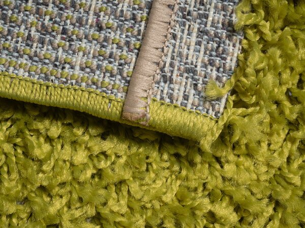 Mono Carpet, Kusový koberec Efor Shaggy 1903 Green, 80x150, zelená, ložnice