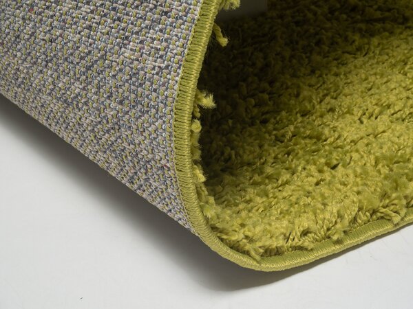 Mono Carpet, Kusový koberec Efor Shaggy 1903 Green, 80x150, zelená, ložnice