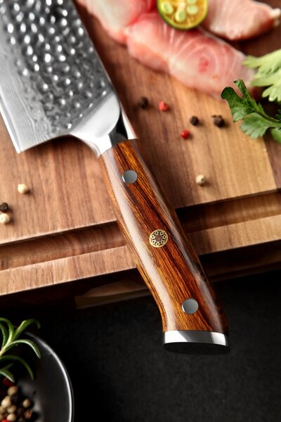 Šéfkuchařský nůž XinZuo Yu B13D 10"