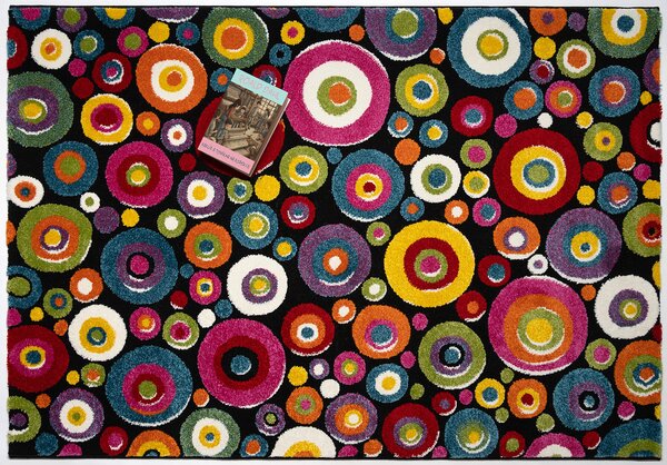 Medipa (Merinos), Kusový koberec Relief 22842-110 Multicolor, 160x230, vícebarevná, dětský pokoj