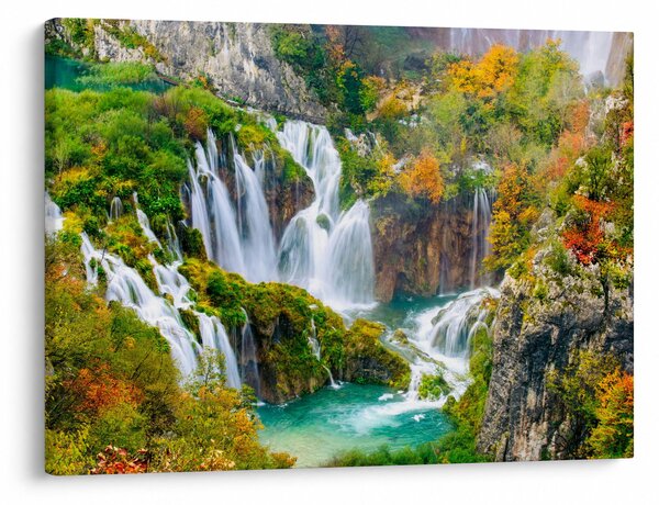 Obraz - Národní park Plitvická jezera (70x50 cm)