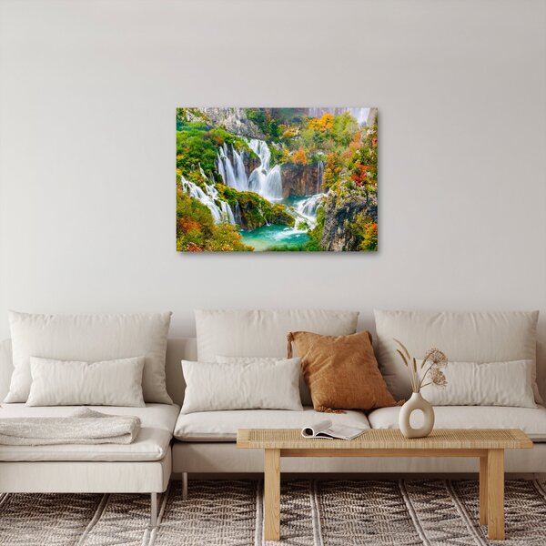 Obraz - Národní park Plitvická jezera (70x50 cm)
