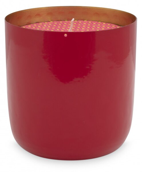 Mistička se svíčkou červená, 9 cm
