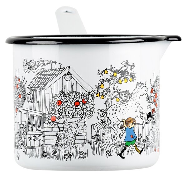 Muurla Kastrol Pippi The way home 1,3l, smalt