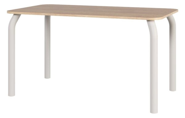 Jídelní stůl s deskou v dubovém dekoru 80x140 cm Meko – noo.ma