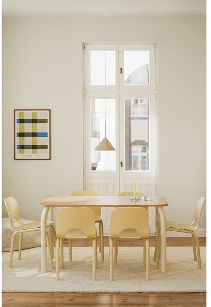 Jídelní stůl s deskou v dubovém dekoru 80x140 cm Meko – noo.ma
