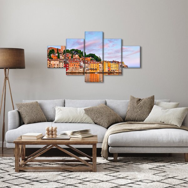 Obraz - Rovinj, Chorvatsko (125x70 cm)