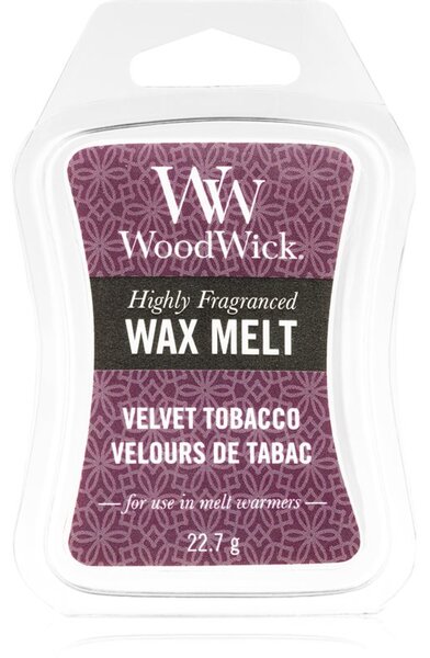 Woodwick Velvet Tobacco vosk do aromalampy 22.7 g